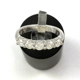 18k White Gold 5-Stone Diamond Ring 0.50ct.